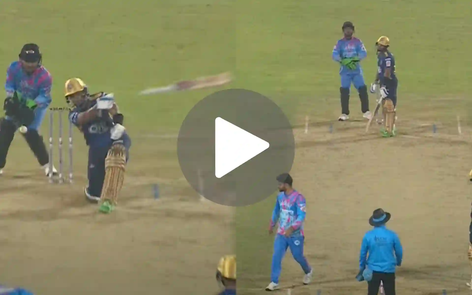 [Watch] Sabbir Rahman's Bat Flies During Dramatic Mid-Over Clash With Al Islam In BPL 2024-25